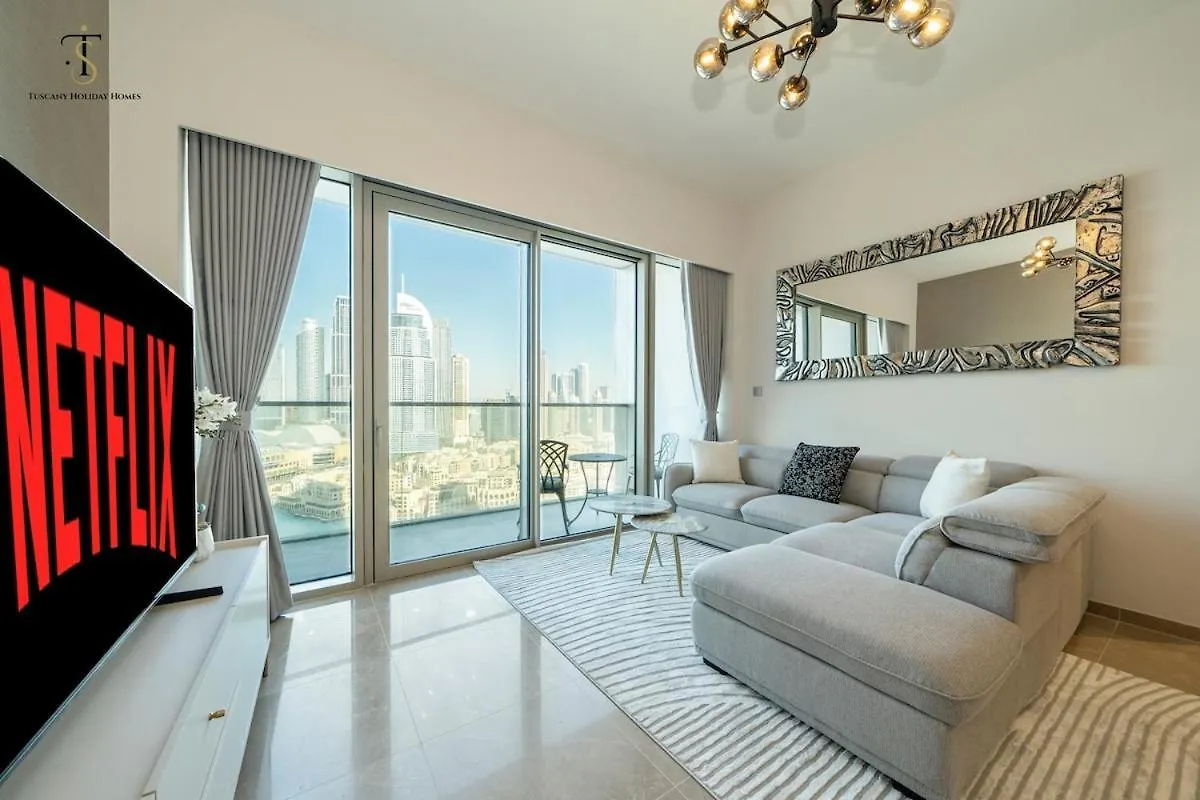 Secluded Fountain View 2Br Grande - Downtown Appartement Dubai 0*,
