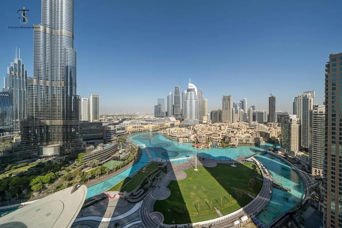Secluded Fountain View 2Br Grande - Downtown Appartement Dubai 0*,