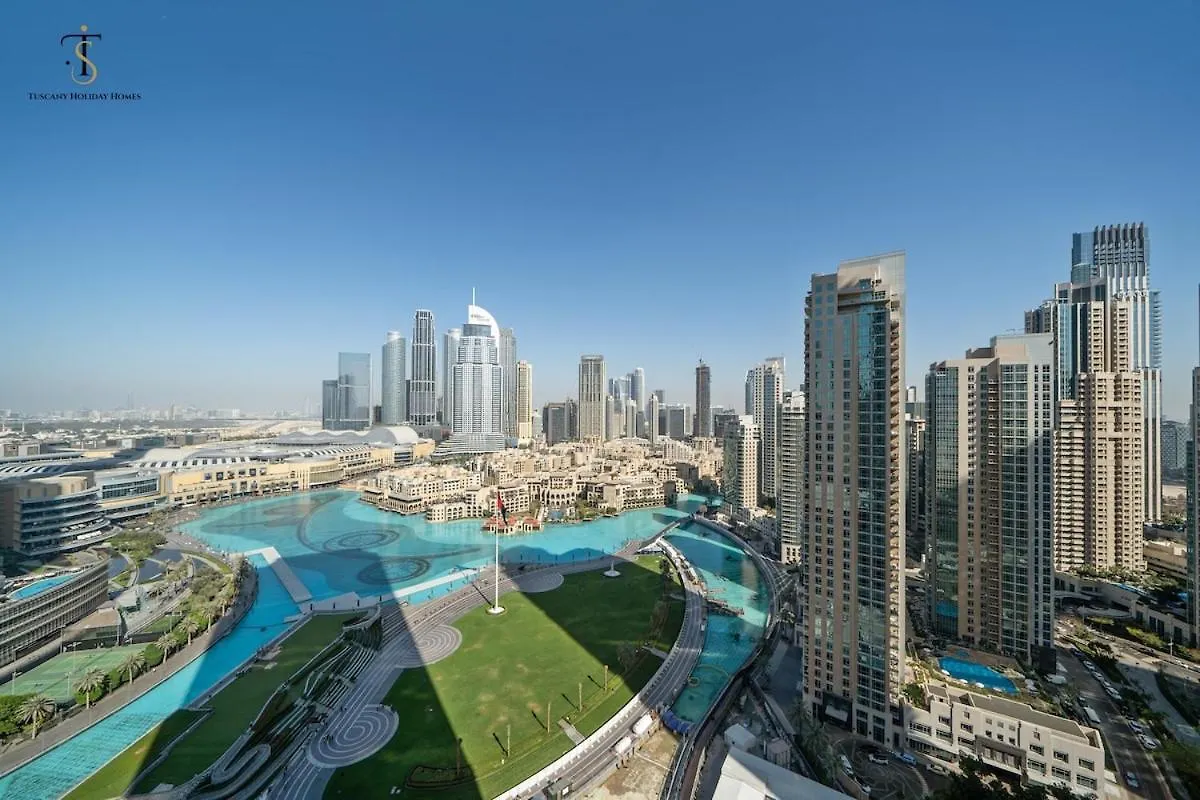 Secluded Fountain View 2Br Grande - Downtown Apartment Dubai