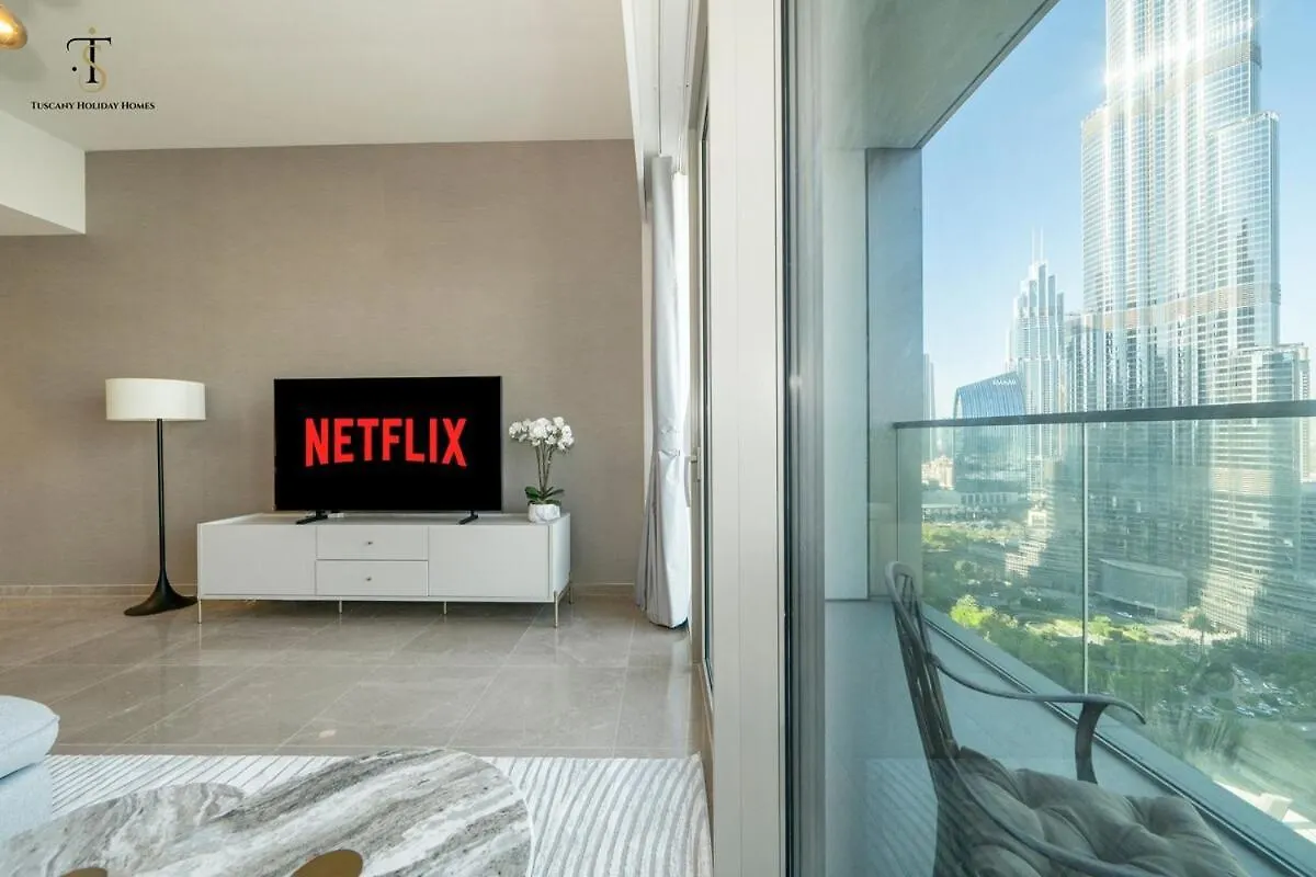 Secluded Fountain View 2Br Grande - Downtown Apartment Dubai